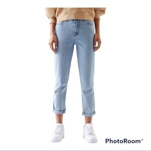 Pacsun mom blue  jeans cuffed